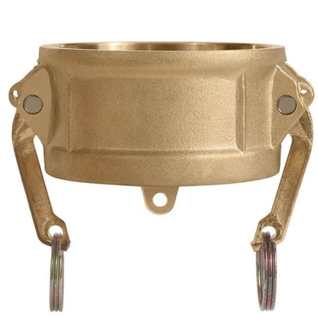 Rubberworx 5" PART DC BRASS QUICK CPL PART DC CAP BRASS RBX-DC-BR-500
